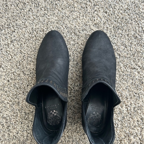 Vince Camuto Black Ankle Boots - Picture 2 of 4